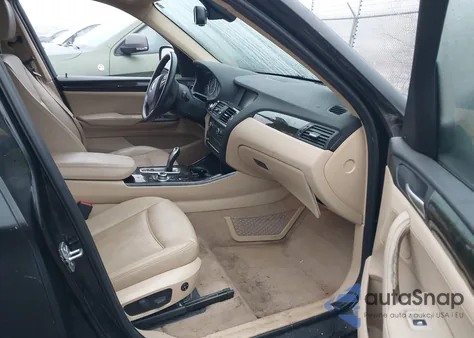 2012 BMW X3 xDrive28I from USA, damaged, VIN 5UXWX5C53CL726463